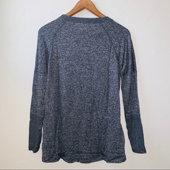 NWT Danskin Now gray crewneck pullover sweater XS - Picture 4 of 7